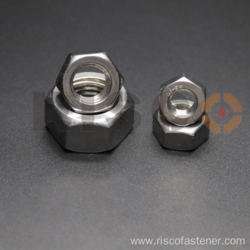 DIN934 SS304 Stainless Steel Hex Nut